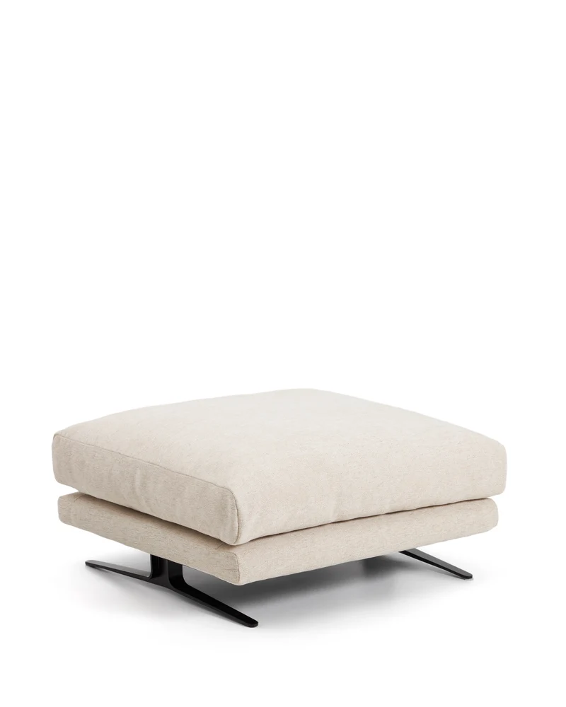 Veliro Footrest - Beige Chenille