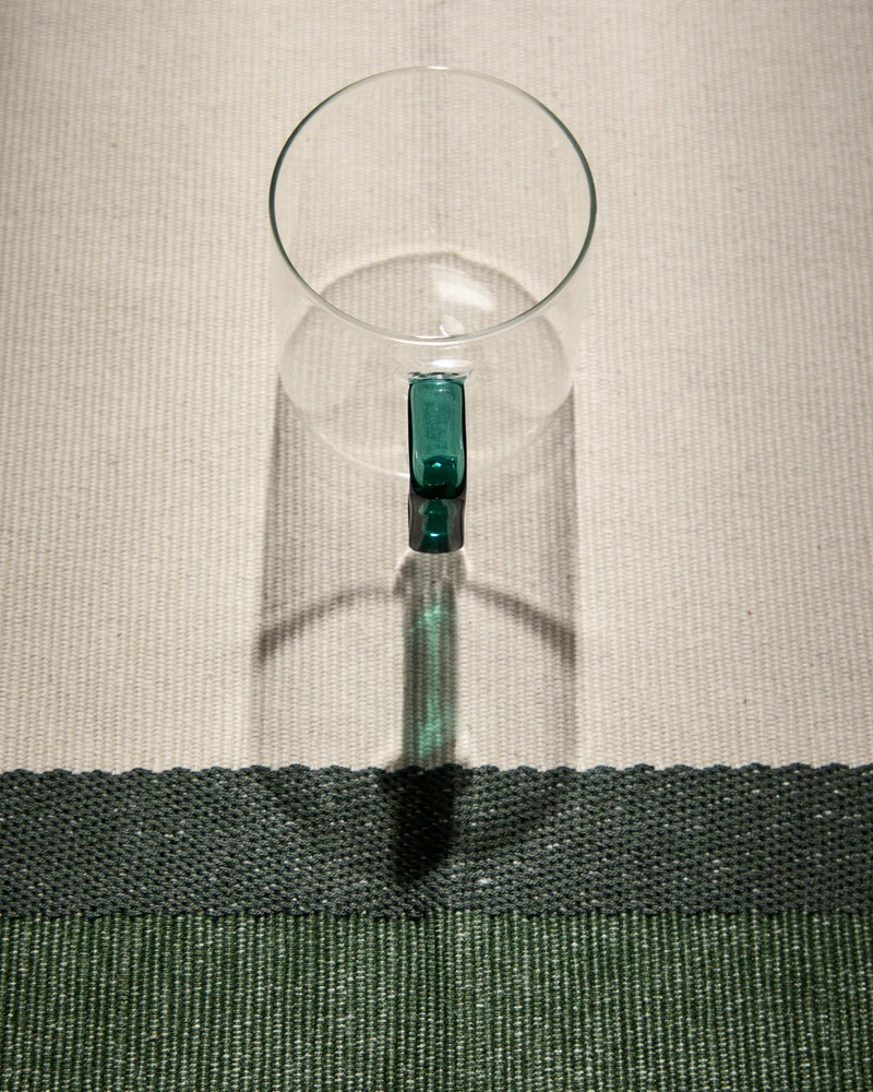 Micla glass mug with handle
