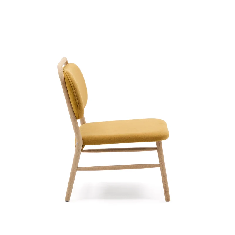 Helda armchair in mustard