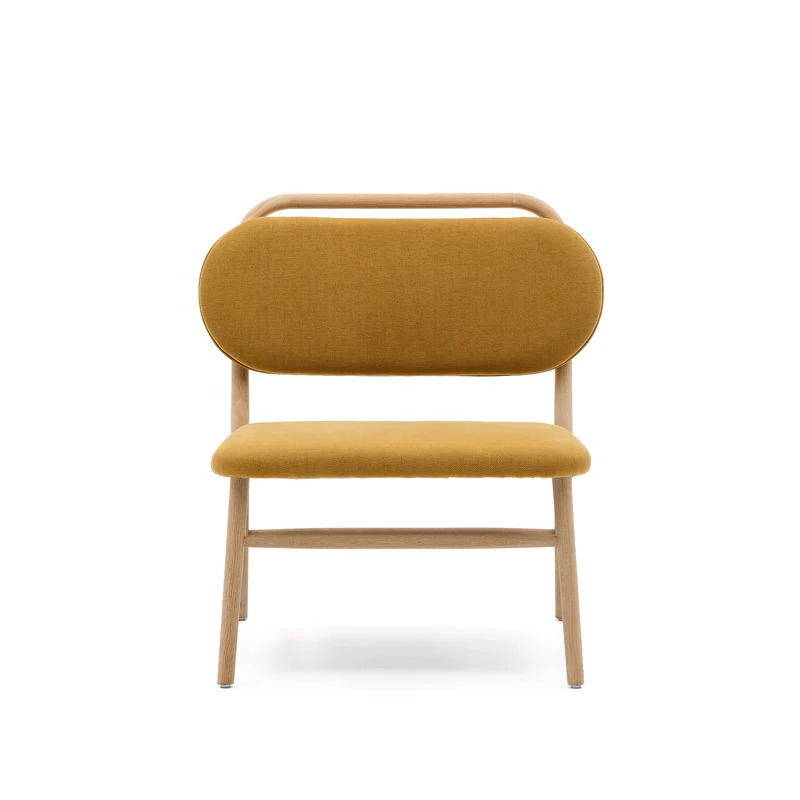 Helda armchair in mustard