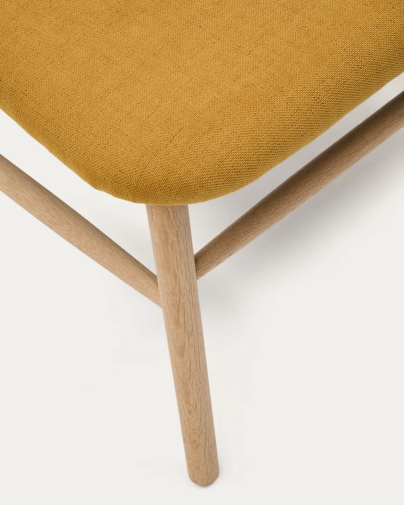 Helda armchair in mustard