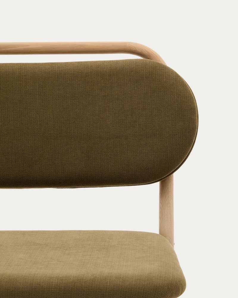 Helda armchair in green