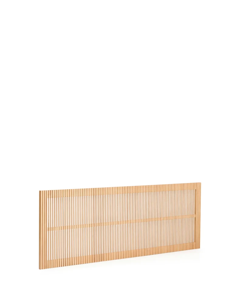 Beyla solid ash wood headboard for a bed up to 180 cm FSC 100%
