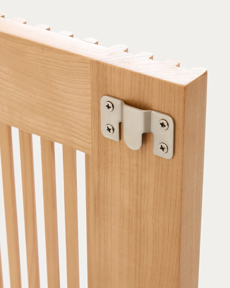Beyla solid ash wood headboard for a bed up to 180 cm FSC 100%