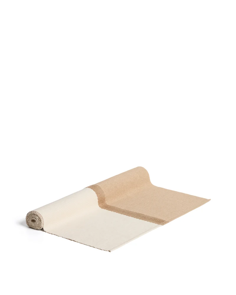 Tari beige table runner