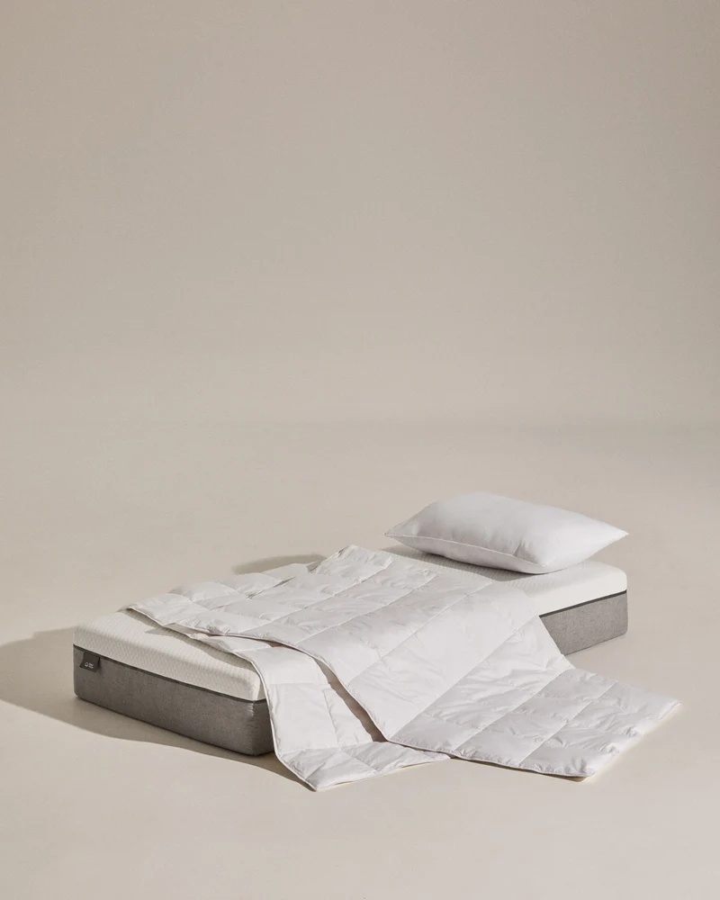 Atra 190gsm down and feather duvet for 80/90cm bed made in Spain