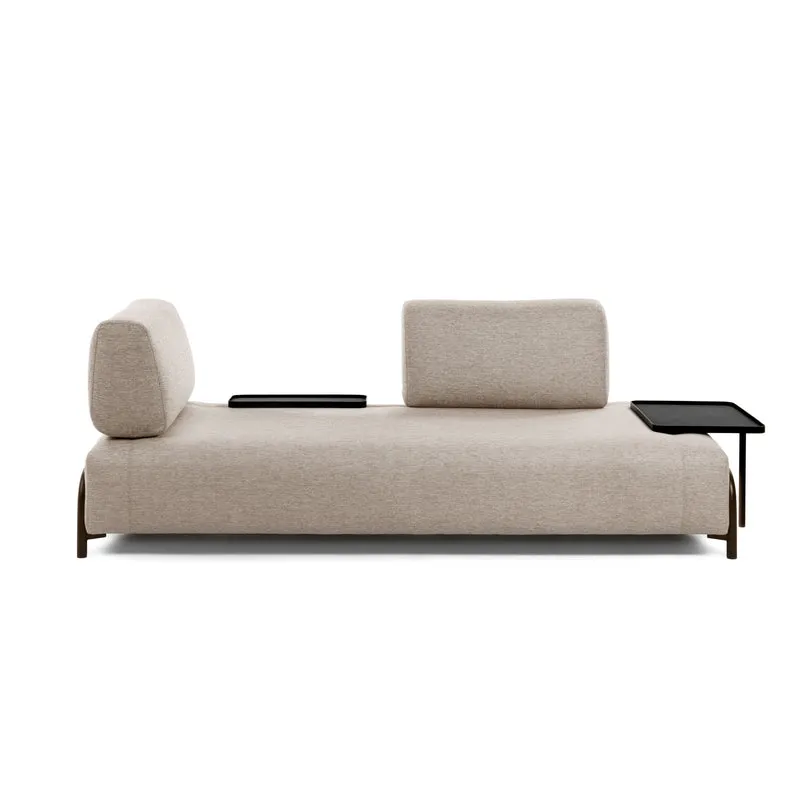 Compo 3-seater - Grey-beige