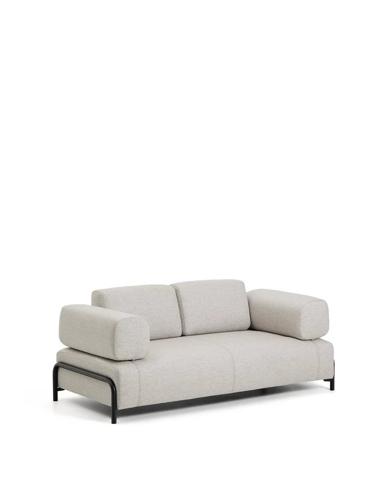 Compo 2-seater - Grey-Beige