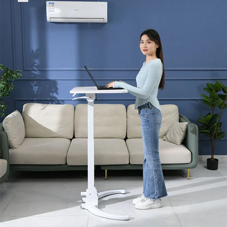 Bureau debout mobile pliable réglable en hauteur