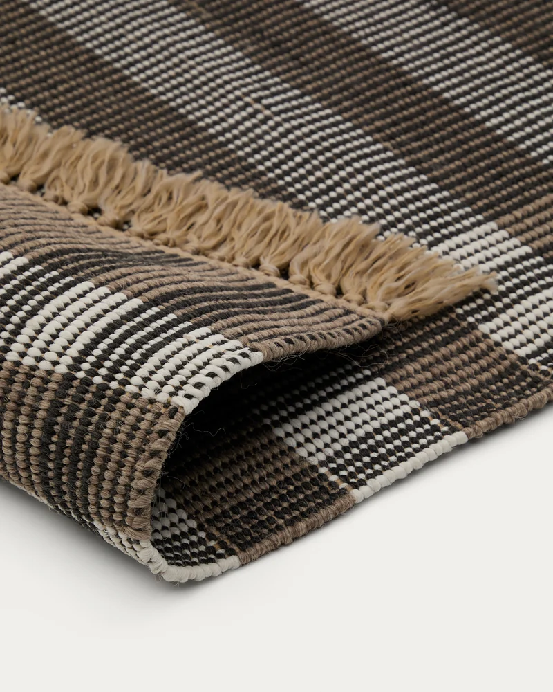 Rug Barani brown and black 60 x 90 cm