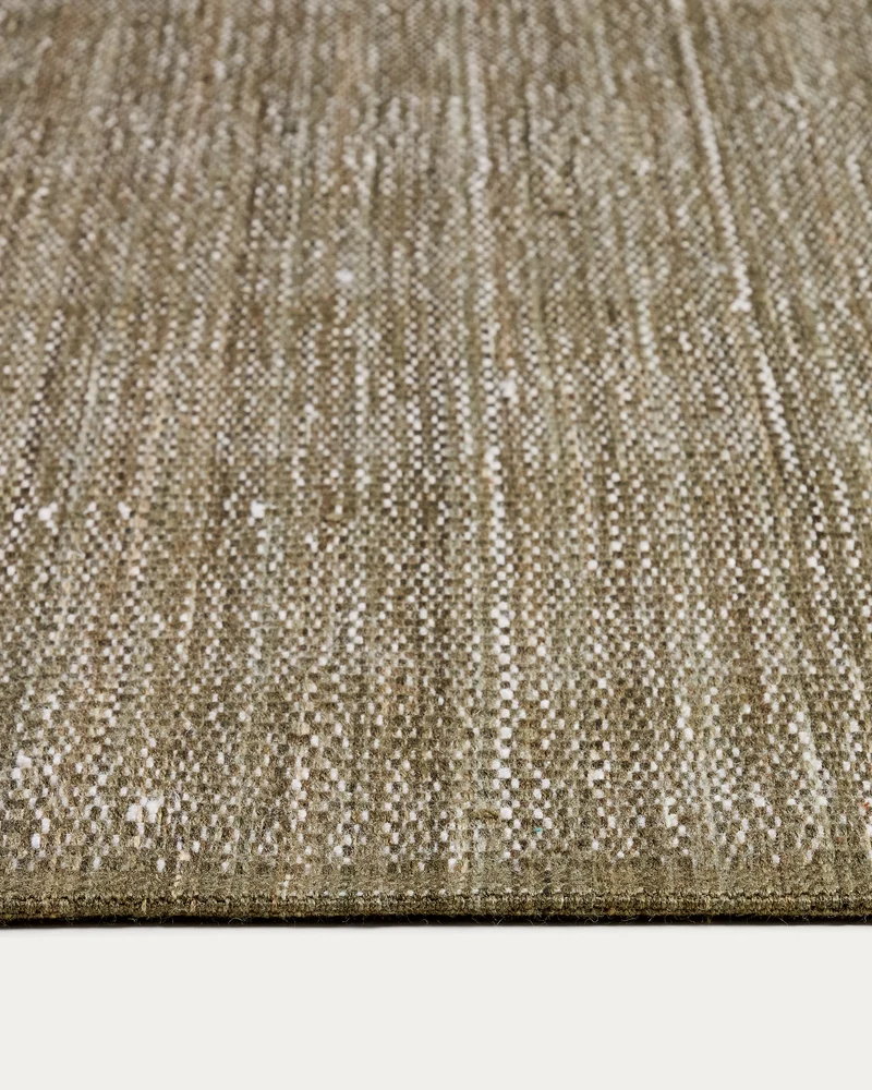 Tirla green 100% PET rug 200 x 300cm