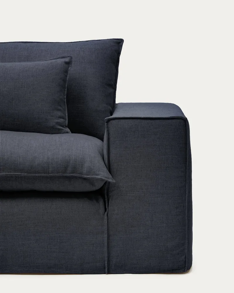 Anarela 2-seater sofa - Dark Grey