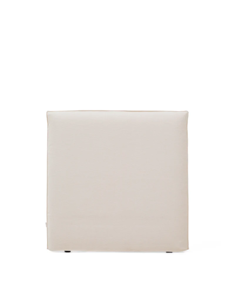 Jaira Headboard Cover - White Chenille
