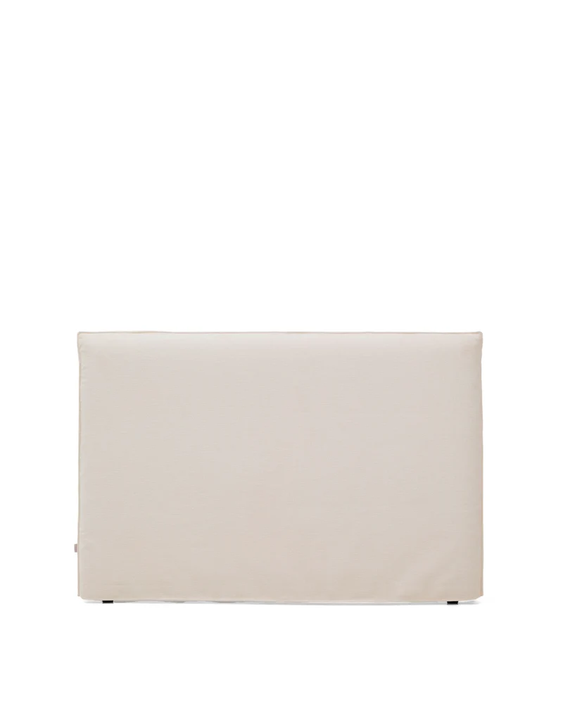 Jaira Headboard Cover - White Chenille