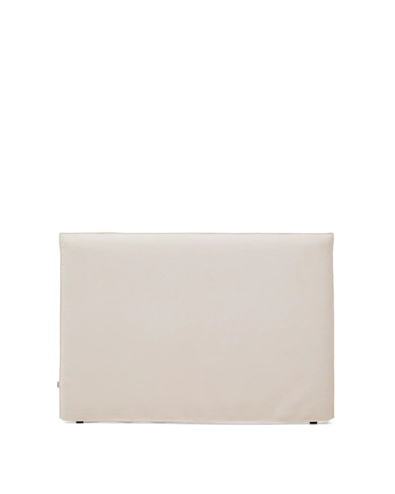 Jaira Headboard Cover - White Chenille