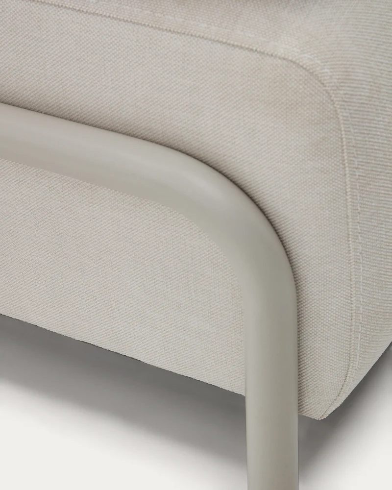 Compo Sofa Beige Chenille - Small Tray