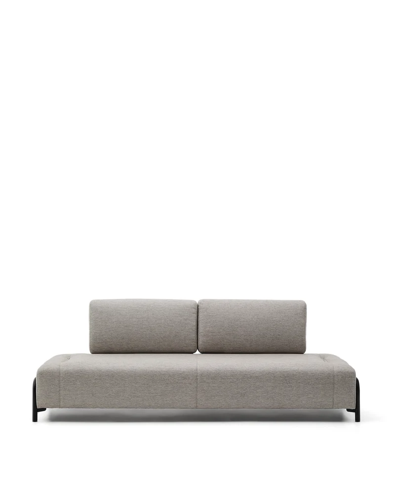 Compo 3-seater module - Grey-Beige