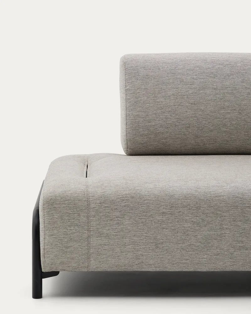 Compo 3-seater module - Grey-Beige