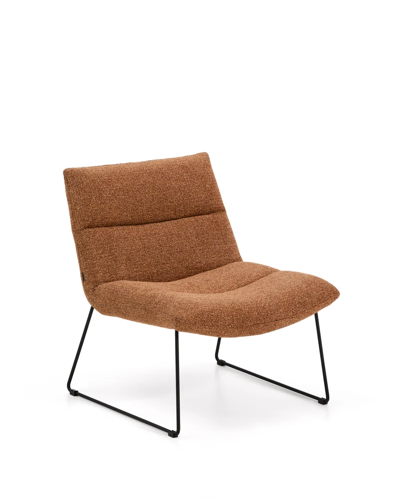 Asen Armchair - Terracotta Chenille