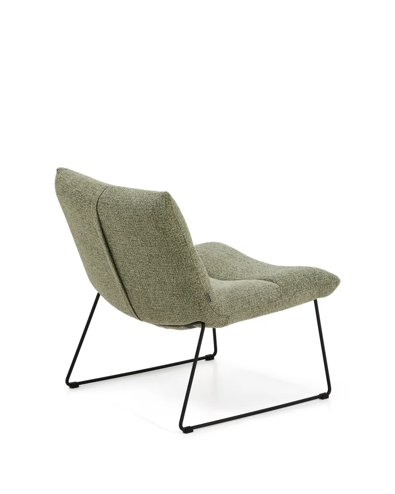 Asen Armchair - Green Chenille