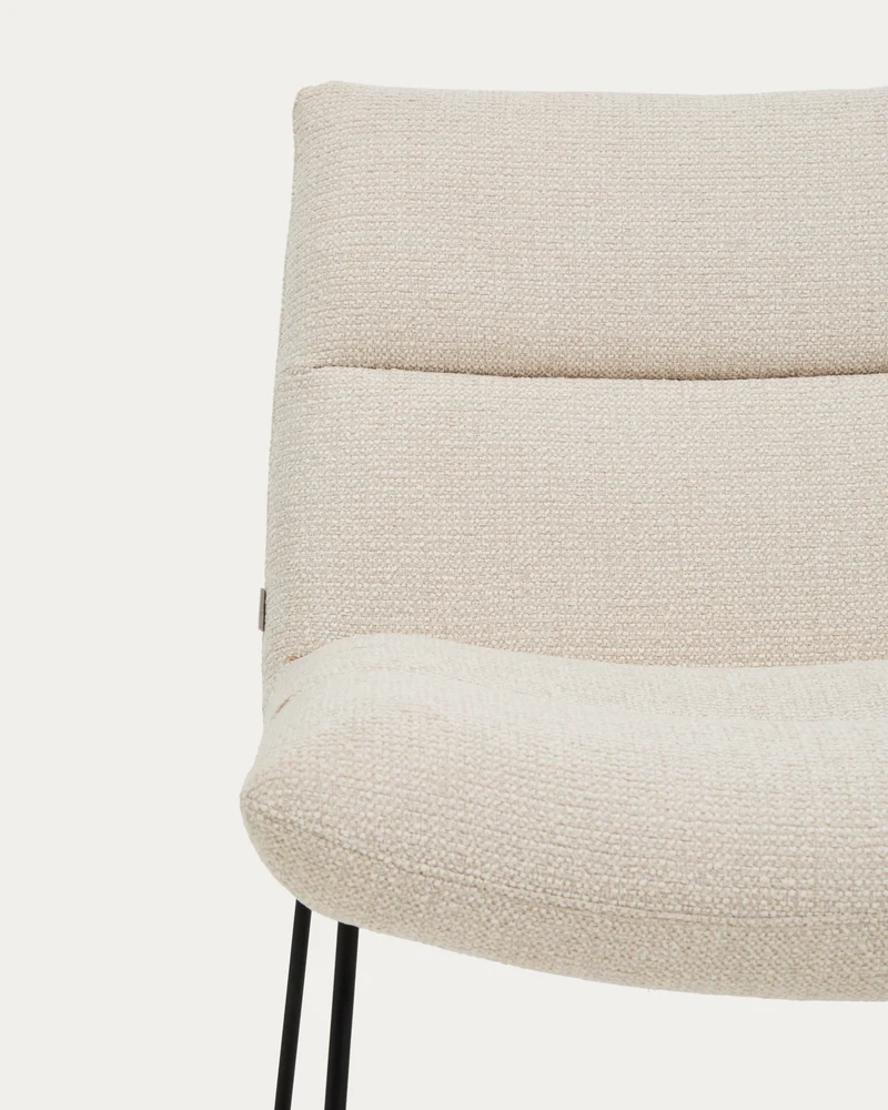 Asen Armchair - Beige Chenille