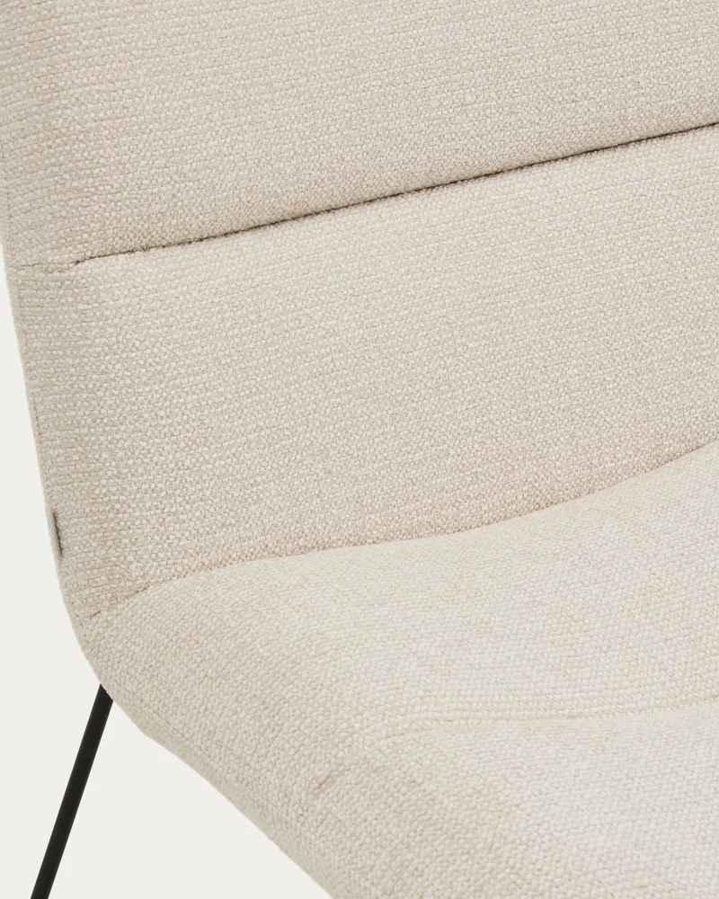 Asen Armchair - Beige Chenille