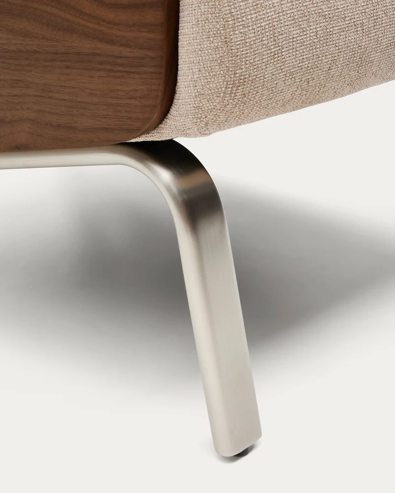 Amsen 3-Seater - Light Brown Chenille