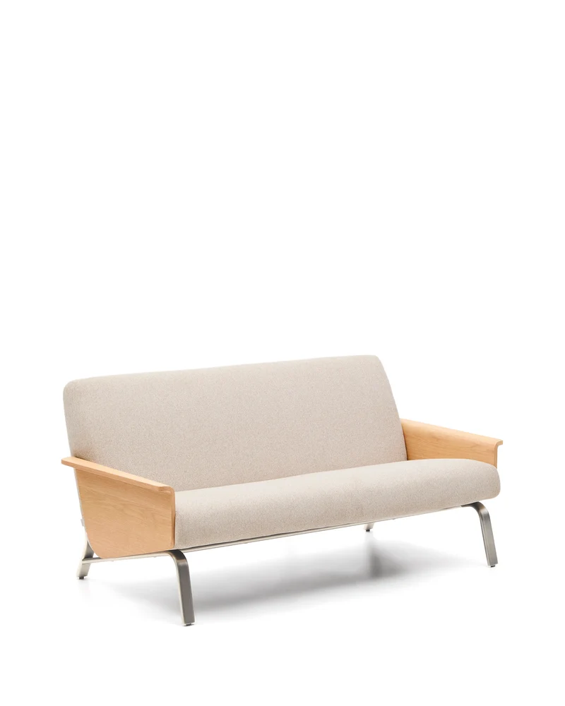 Amsen 2-Seater - Beige Chenille