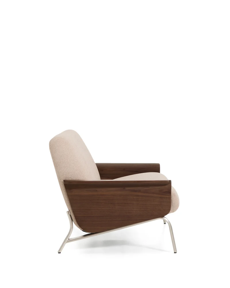Amsen 2-Seater - Light Brown Chenille