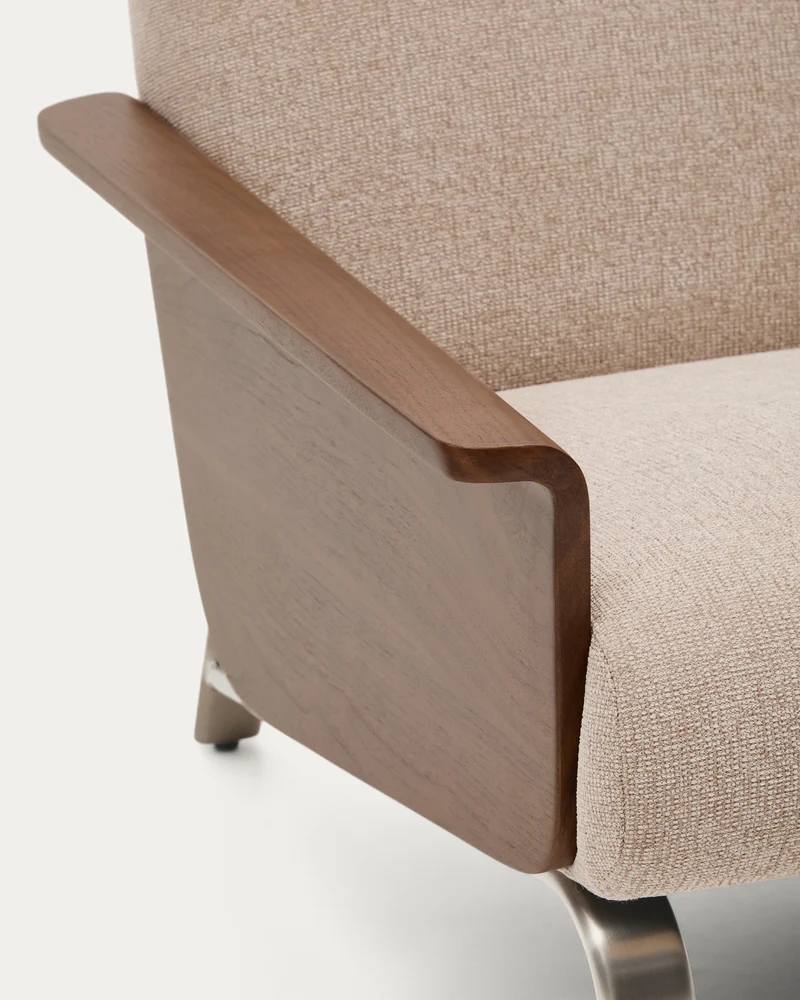 Amsen 2-Seater - Light Brown Chenille