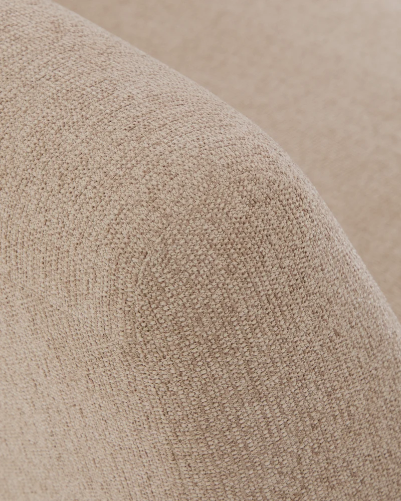 Amsen 2-Seater - Light Brown Chenille