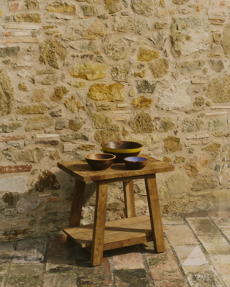 Zairin acacia wood bowl