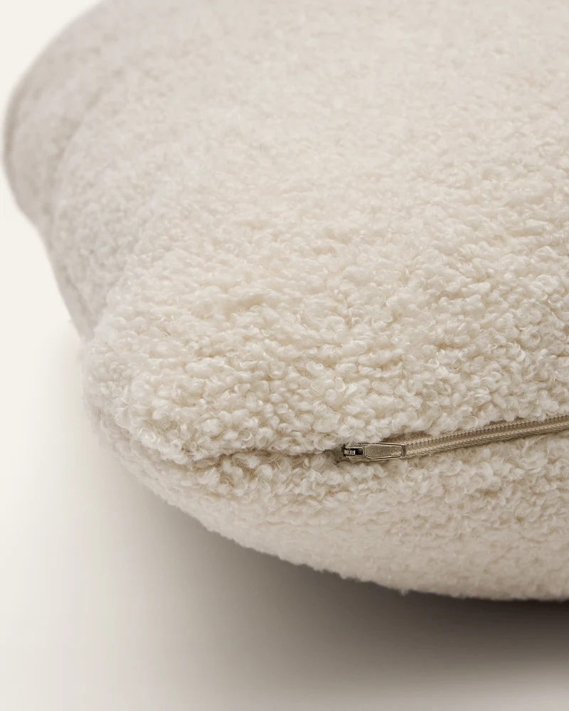Martina Ecru Bouclé Cushion