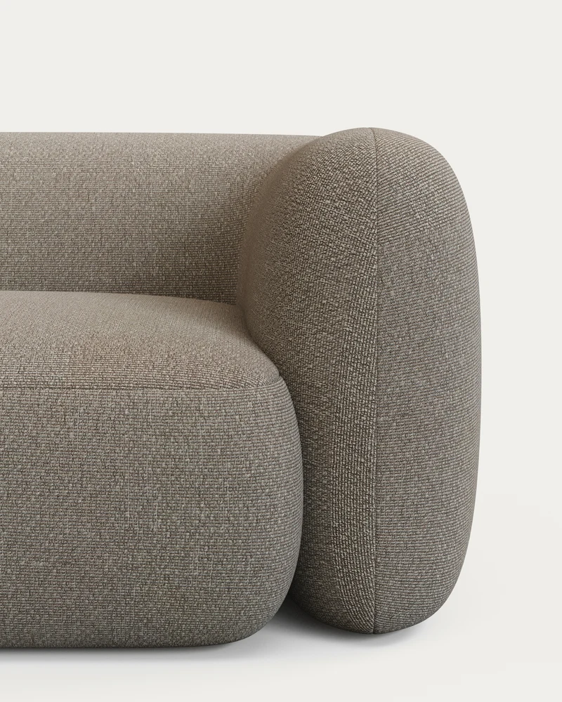 Martina 3-Seater - Stone Bouclé