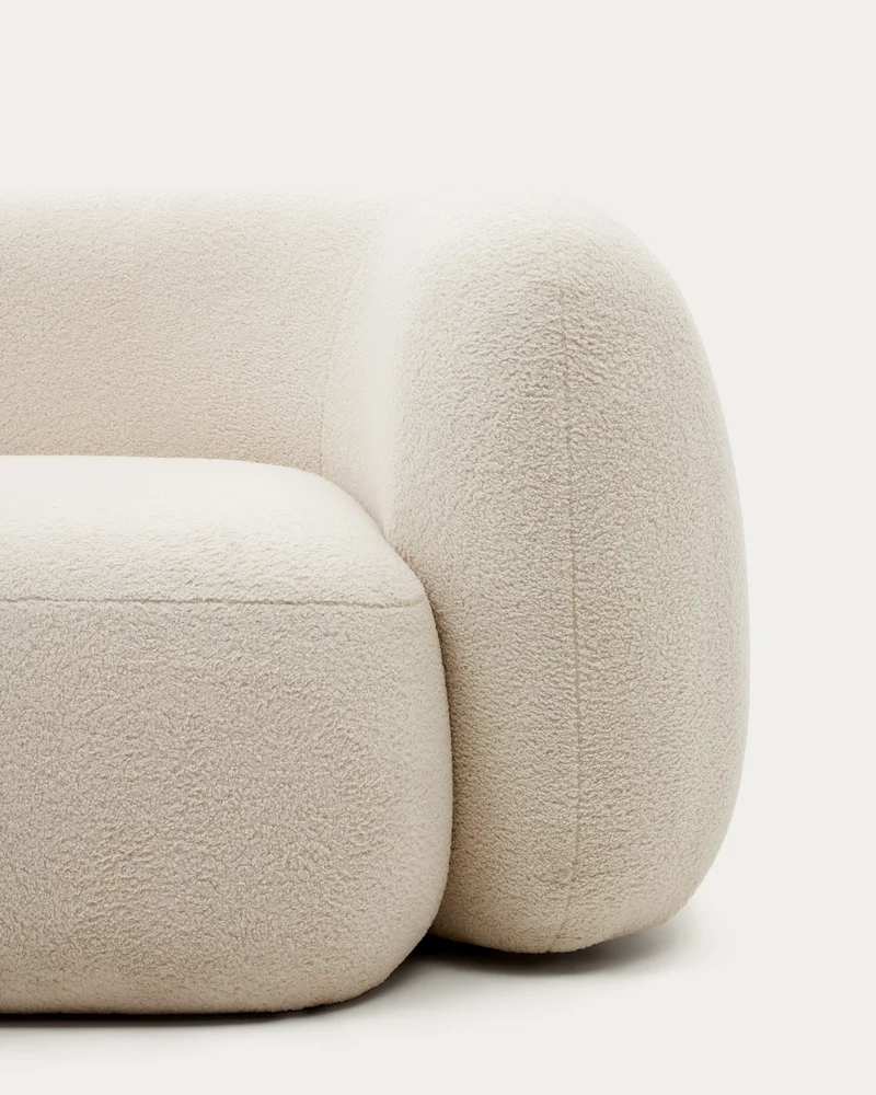 Martina 3-Seater - Ecru Bouclé