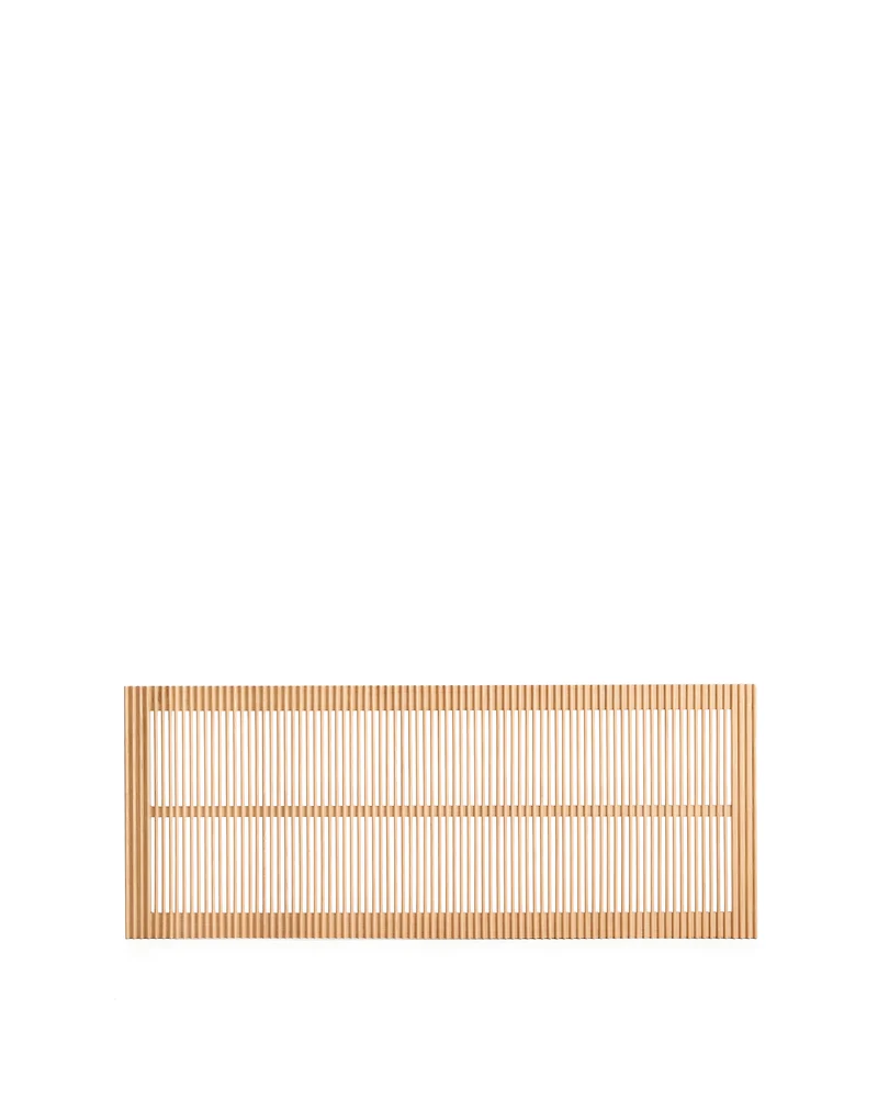 Beyla solid ash wood headboard for a bed up to 160 cm FSC 100%