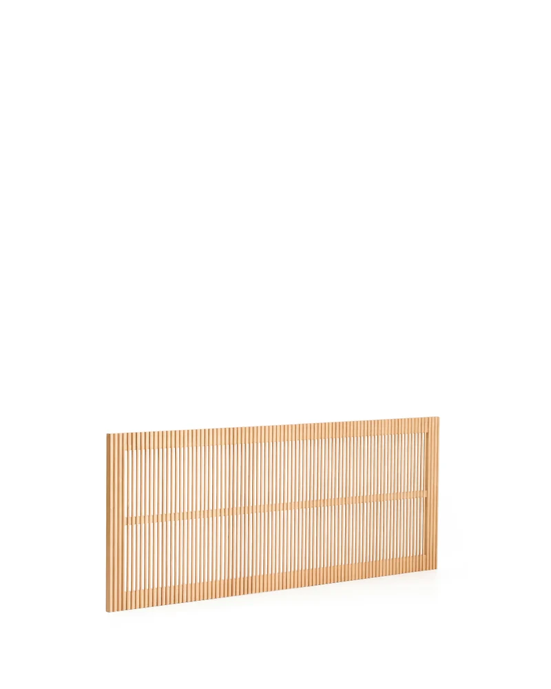 Beyla solid ash wood headboard for a bed up to 160 cm FSC 100%