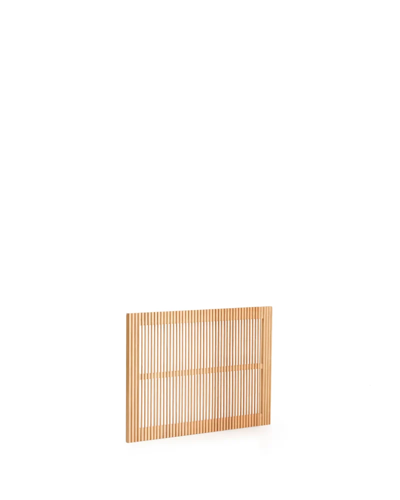 Beyla solid ash wood headboard for a bed up to 90 cm FSC 100%