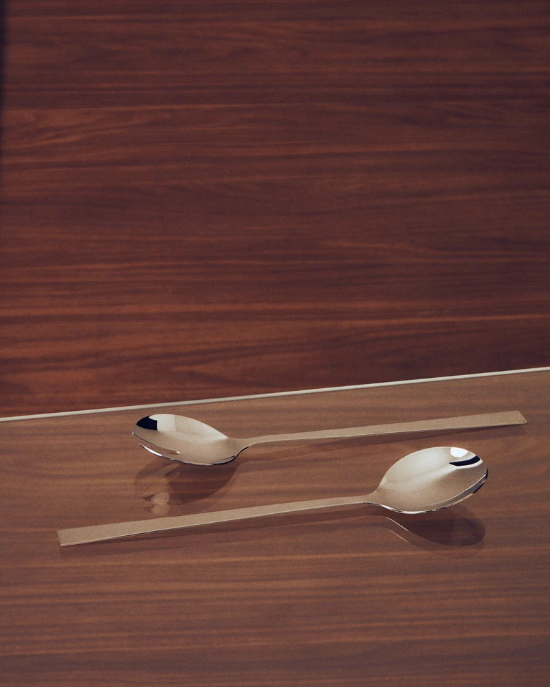 Nirela set of 2 stainless steel kitchen utensils