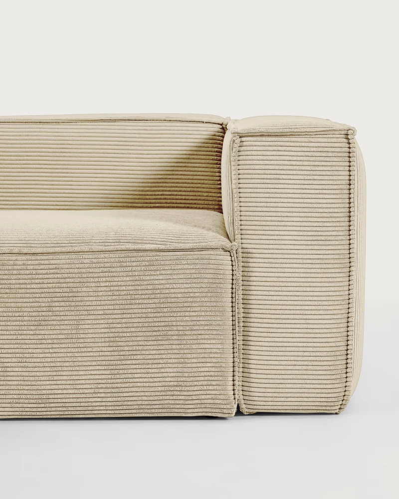 Blok 2-seater - Natural Corduroy
