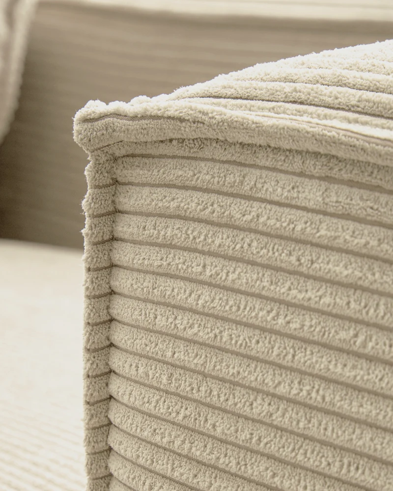 Blok 2-seater - Natural Corduroy