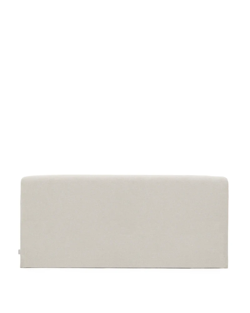 Valma Headboard with Removable Cover - Pearl Chenille