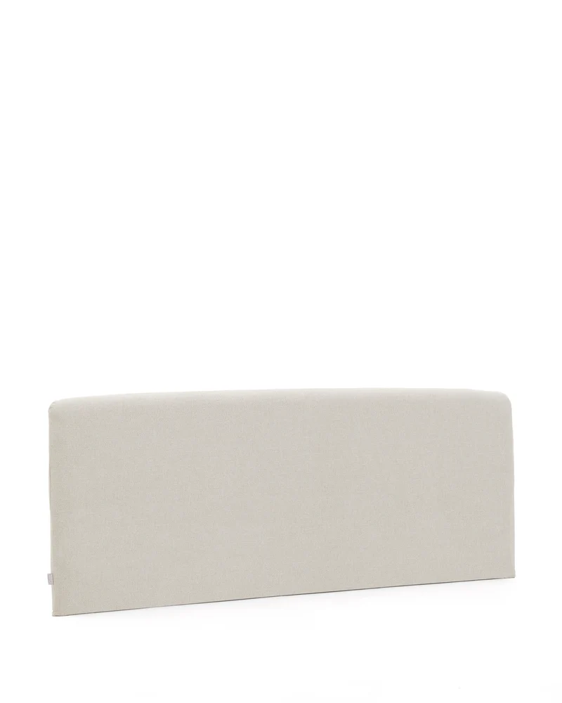 Valma Headboard with Removable Cover - Pearl Chenille
