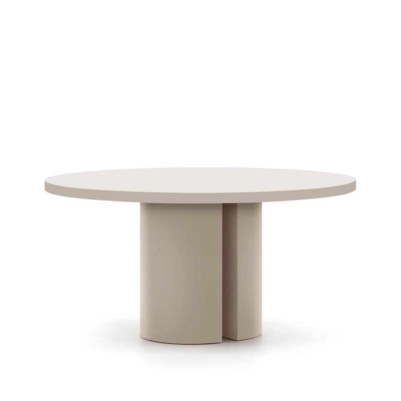 Nealy Round Dining Table - Ecru