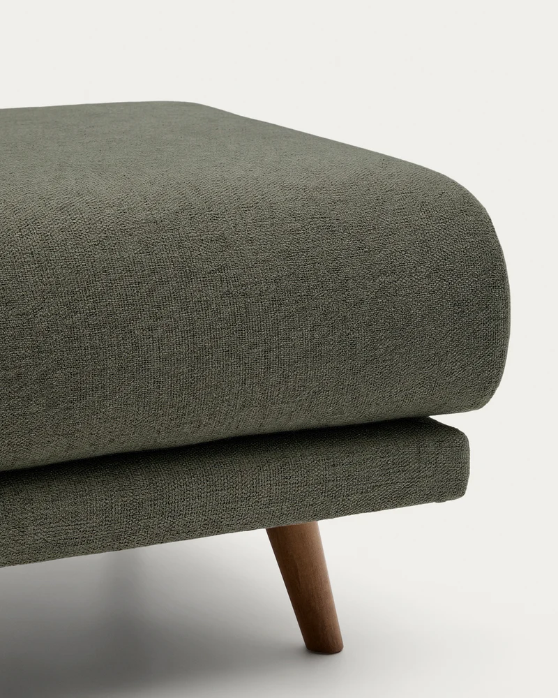 Karin footrest - Walnut legs