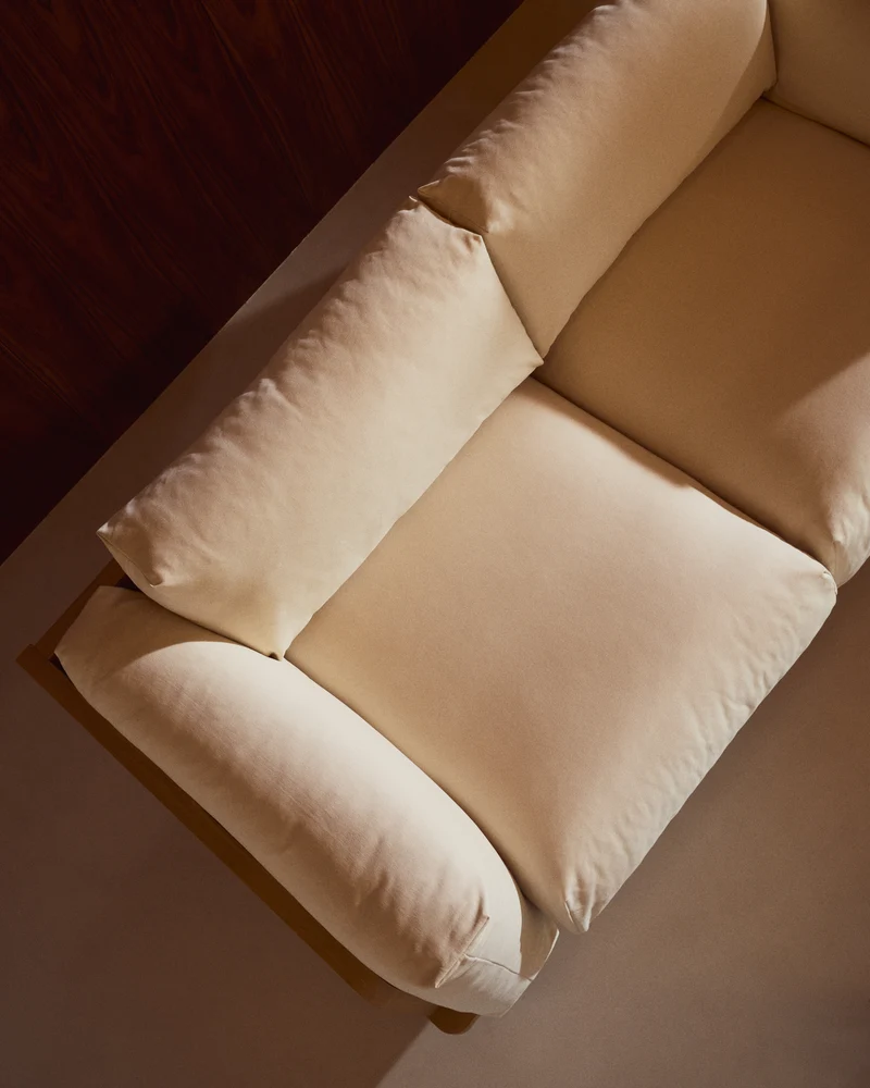 Oaq Beige Sofa