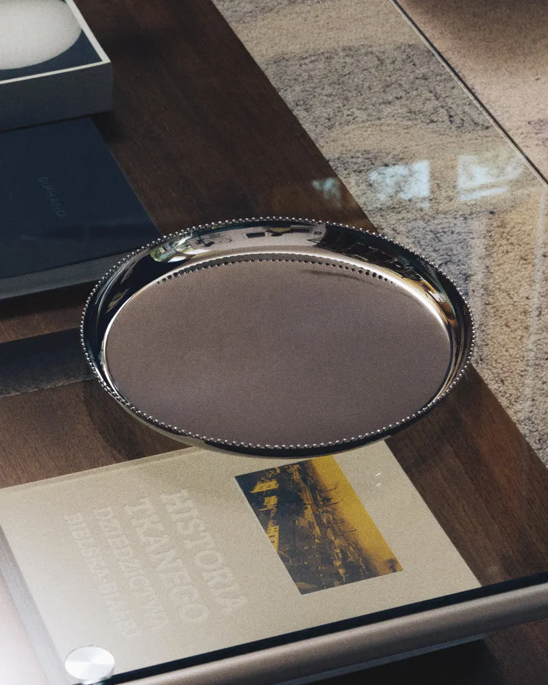 Nirela stainless steel tray Ø 36cm