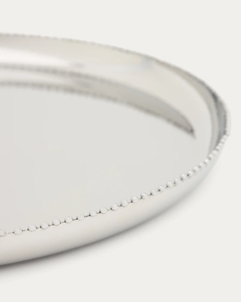 Nirela stainless steel tray Ø 36cm
