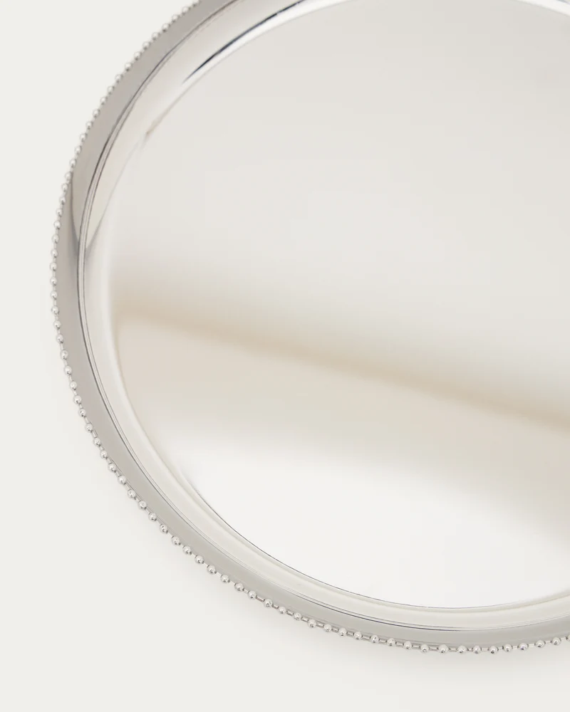 Nirela stainless steel tray Ø 28cm