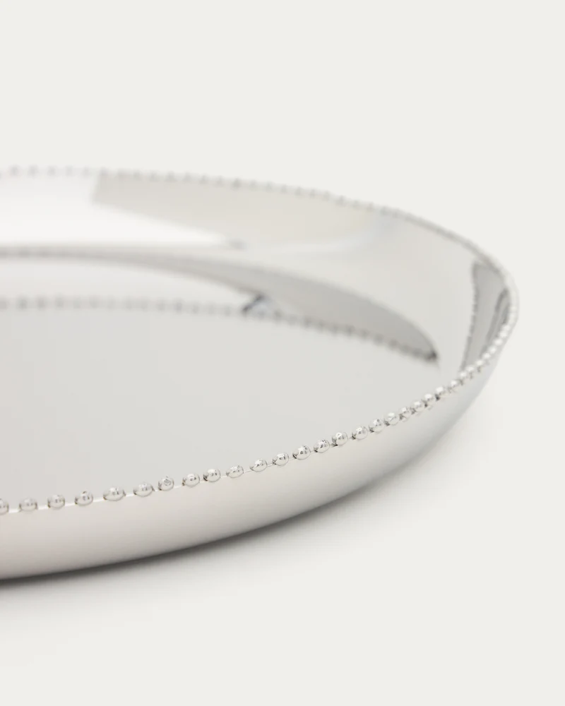 Nirela stainless steel tray Ø 28cm